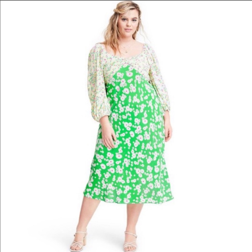Rixo Daisy Long Sleeve Swing Dress ⭐️